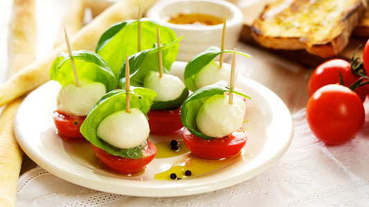 Tomato & Mozzarella Caprese Picks