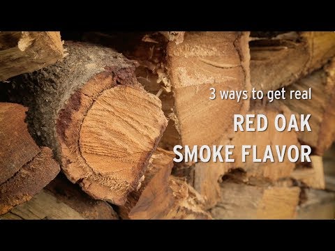 Oak for outlet smoking